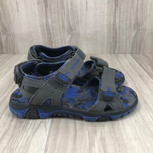 Eddie Bauer Sandals Kids 13 Gray Hook and Loop Outdoor Shoes